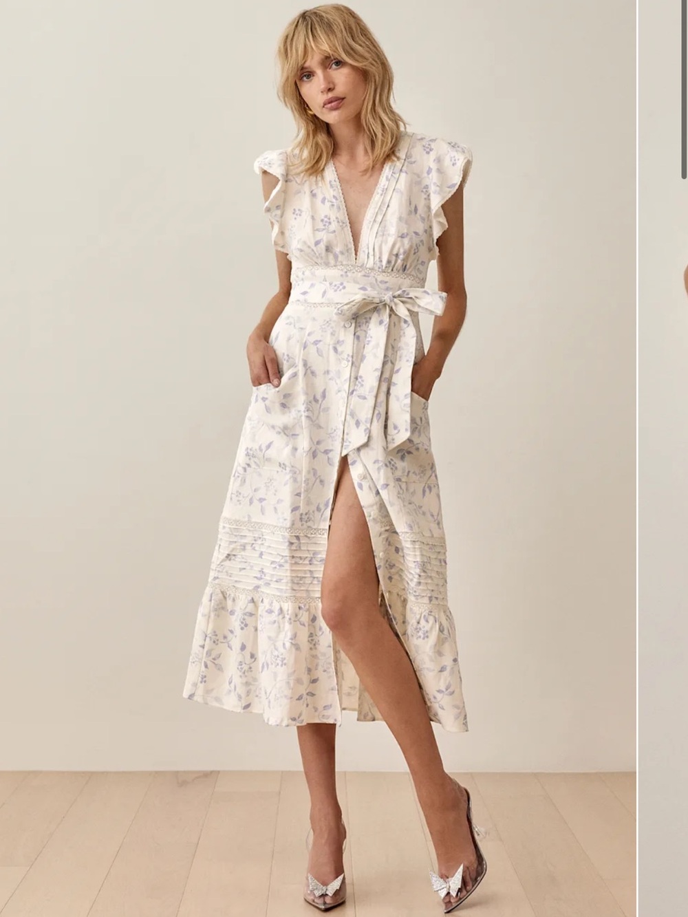 Reformation Lili linen dress